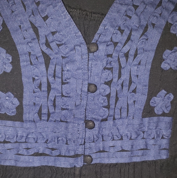 Free People Hi-Lo Black Dress - Picture 8 of 11